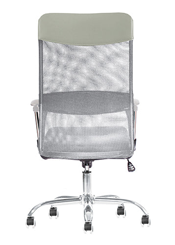 Silla Semi-Ejecutiva Economalla Blanca - Atras