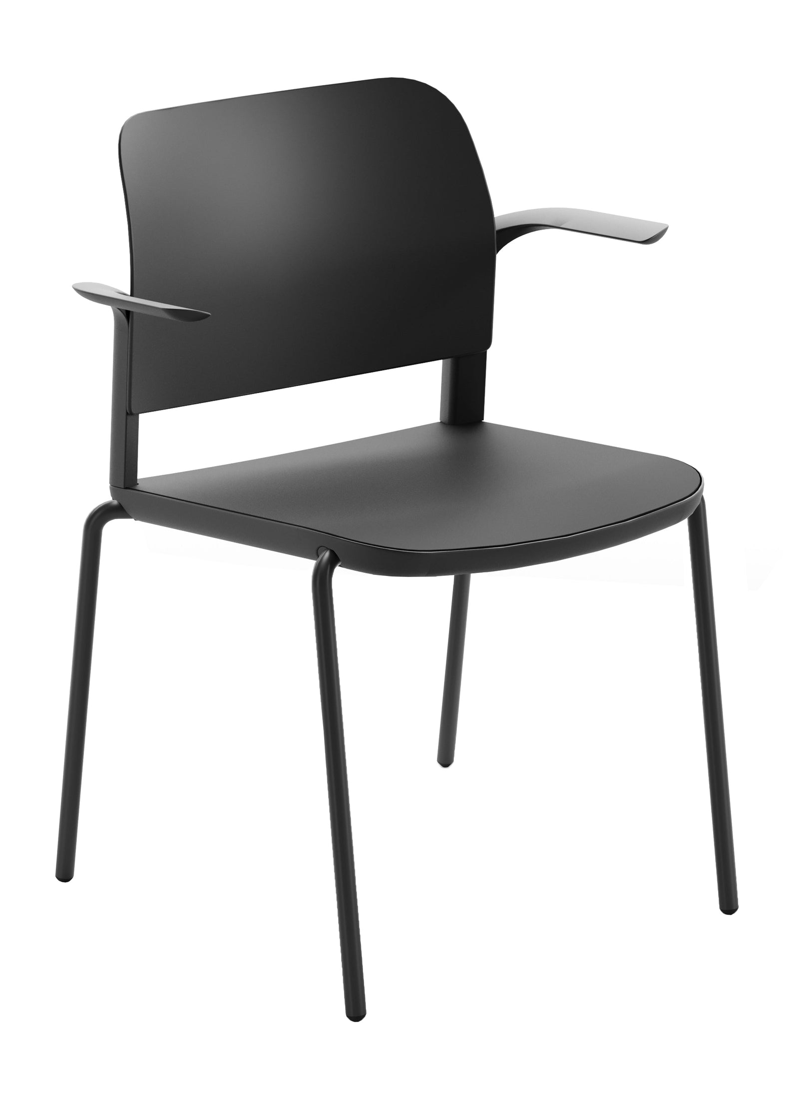 Silla Visitante CIAO OHV-11CB - negro