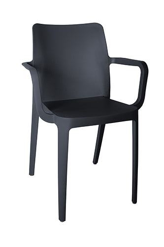 Silla Visitante SOLEI OHV-60 - gris antracita
