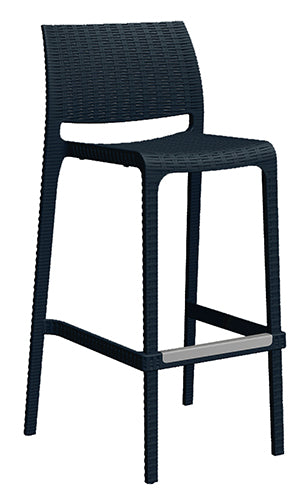 Banco Alto RUE OHV-7036B - negro