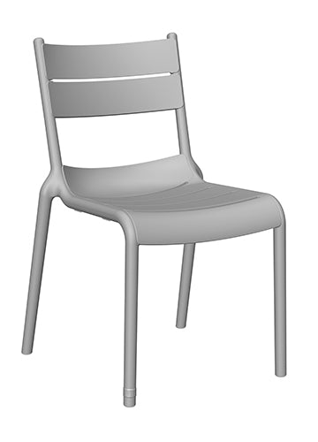 Silla Visitante NAPLES OHV-7220B - gris acero