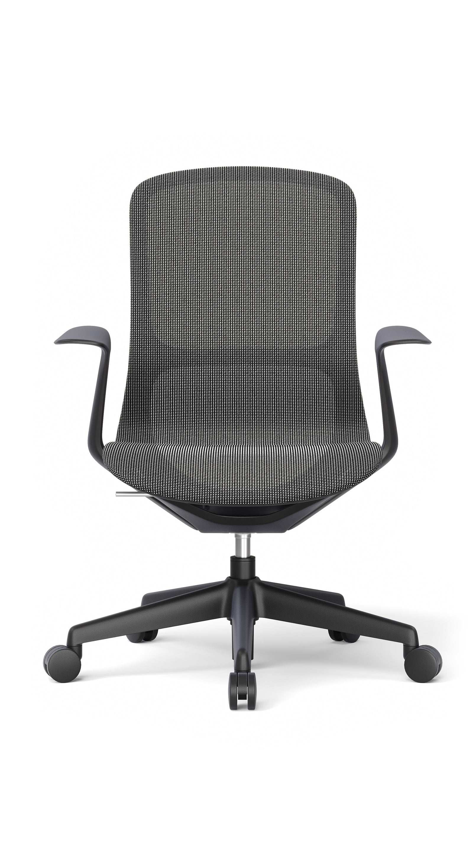 Silla Operativa Rainbow OHE-101n Negro - frente