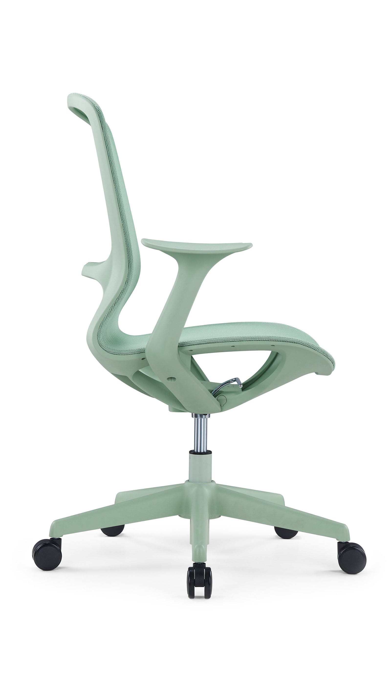 Silla Operativa Rainbow OHE-101 Verde - lateral