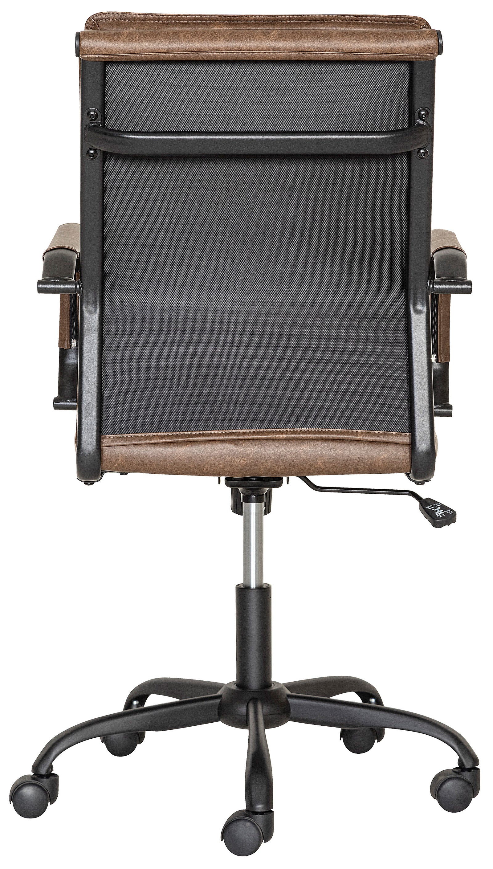 Silla Ejecutiva GA-005 café - vista trasera