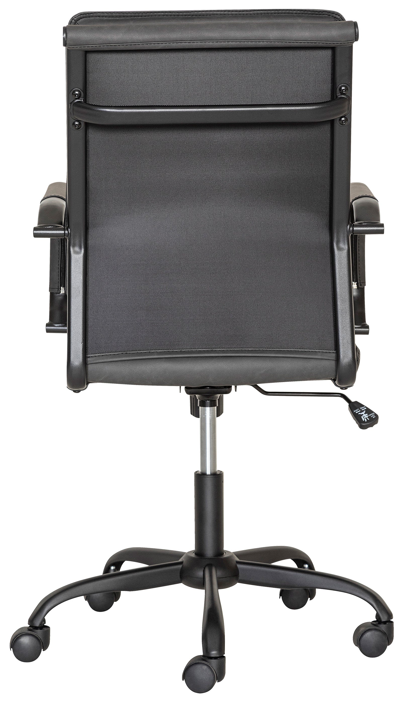Silla Ejecutiva GA-005 gris - vista trasera