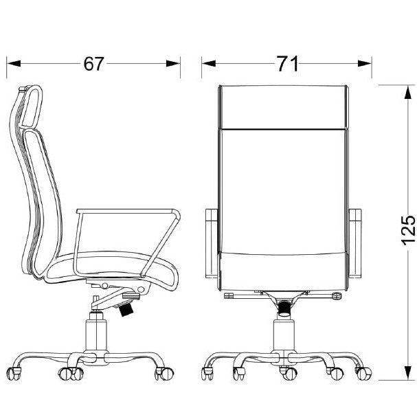 Silla Direccion BM 1260 - OffiMobile