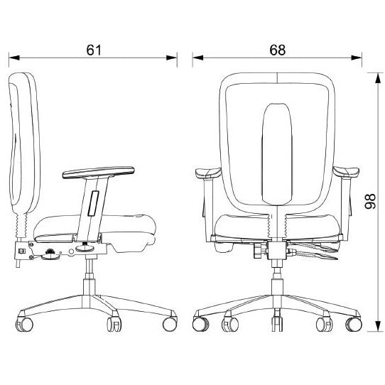 SILLA OPERATIVA BM 2320 - OffiMobile