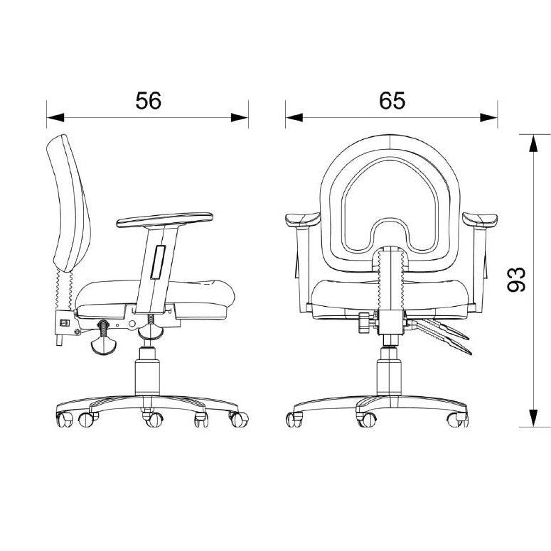 Silla Operativa BM 550 BR 11 - OffiMobile