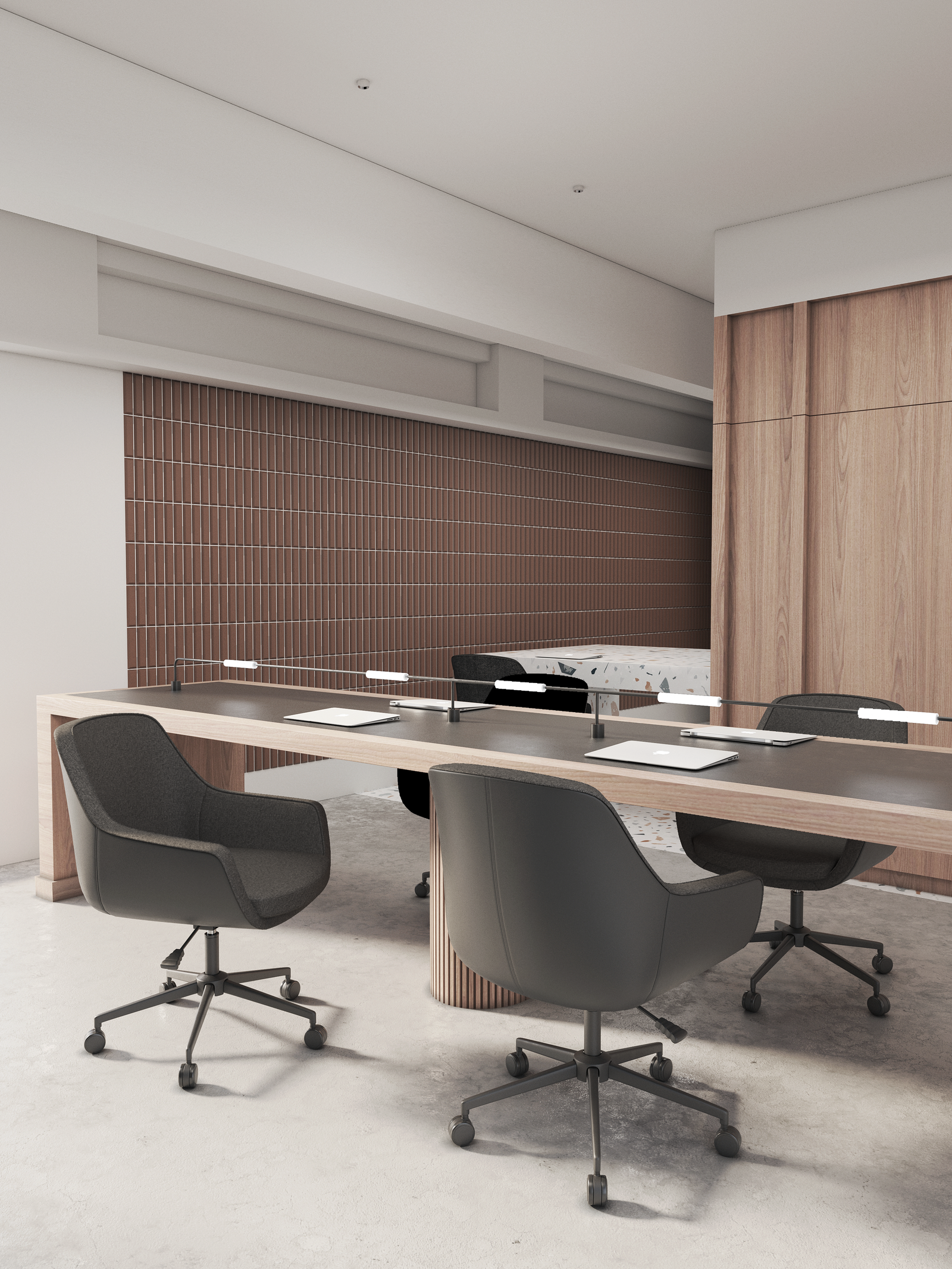 Silla Ejecutiva Tripoli OHE-2005n Negro - ambiente