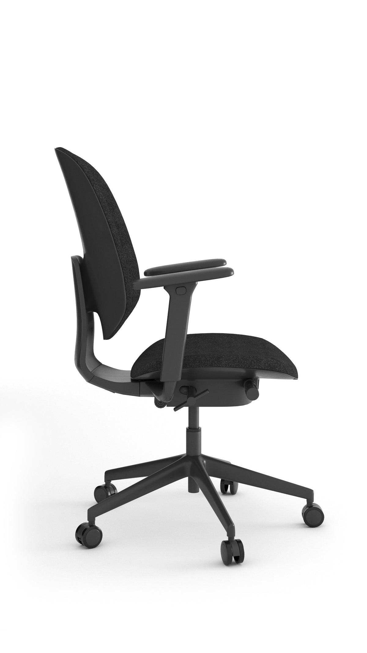 Silla Operativa LUKE OHE-2006 Negro - Lateral
