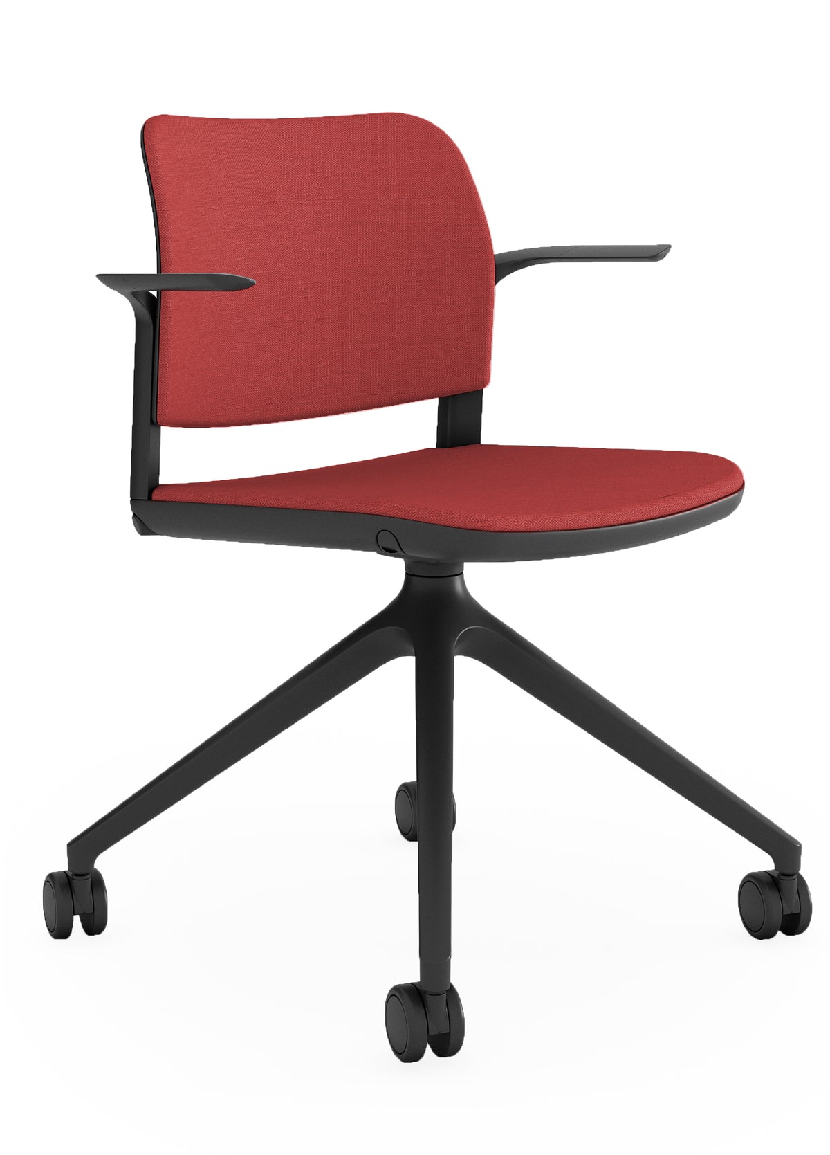 Silla Operativa CIAO OHS-12CB tapiz Rojo