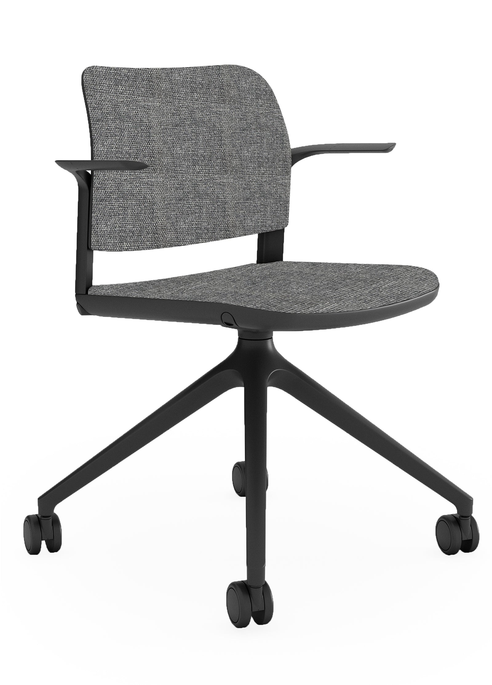 Silla Operativa CIAO OHS-12CB tapiz Adisson Plata