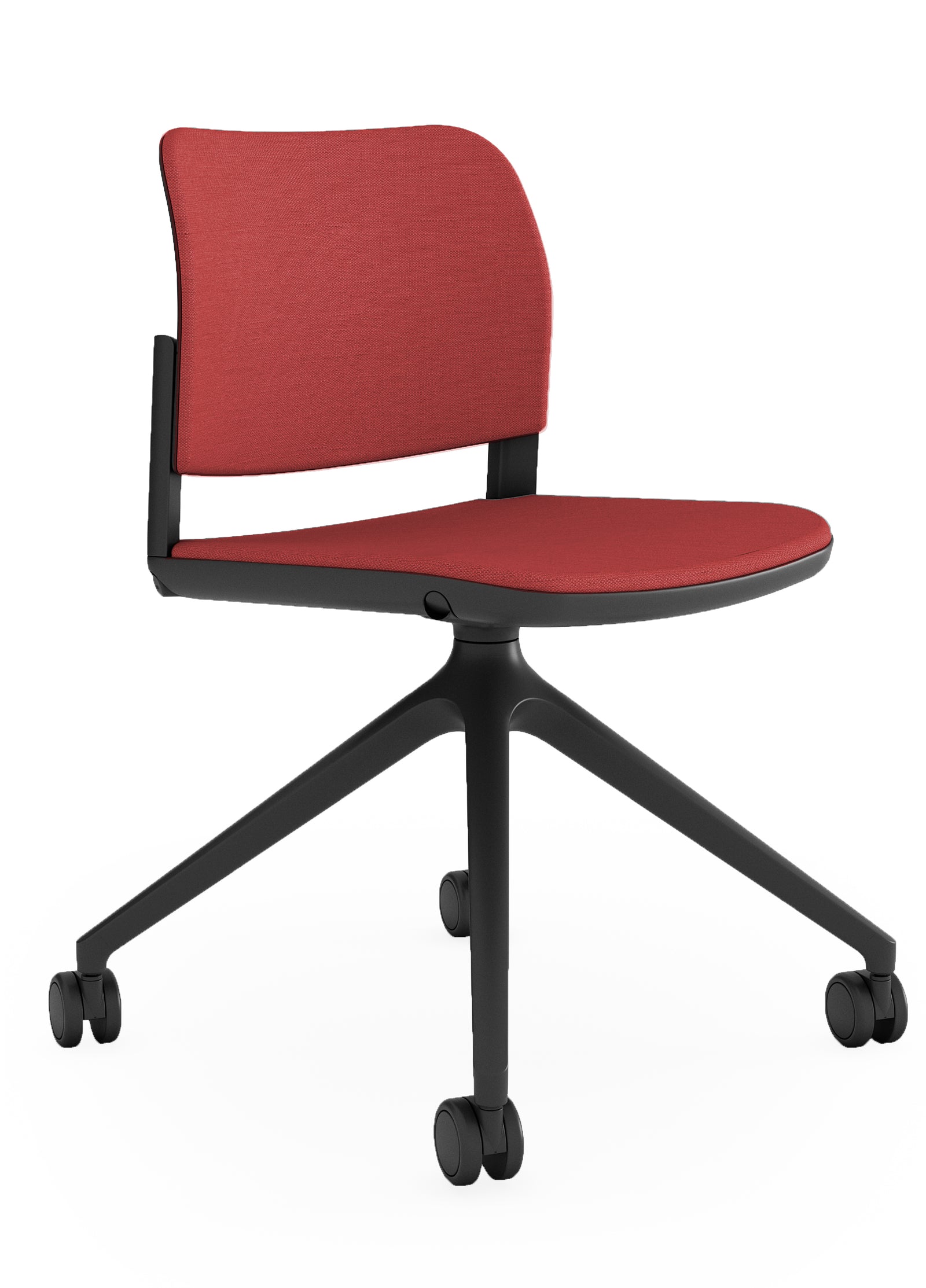 Silla Operativa CIAO OHS-12 tapiz Rojo