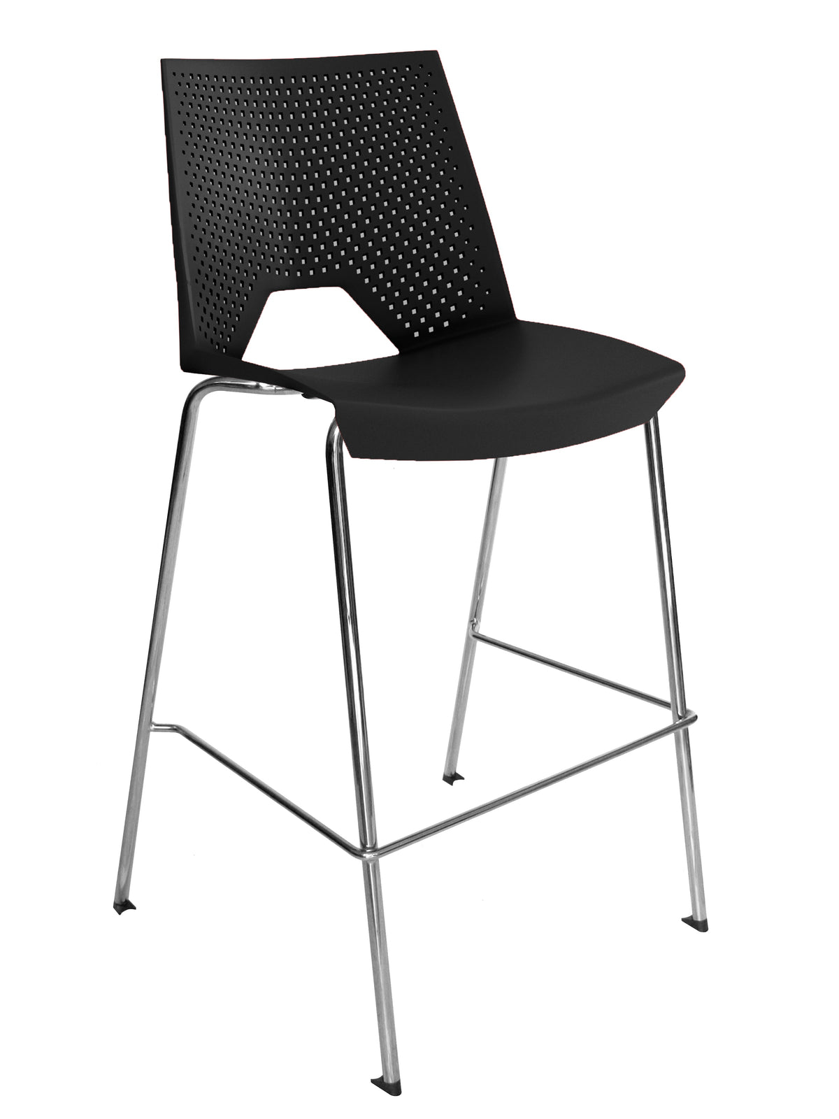 Silla Visitante STRIKE OHV-13alta - negro