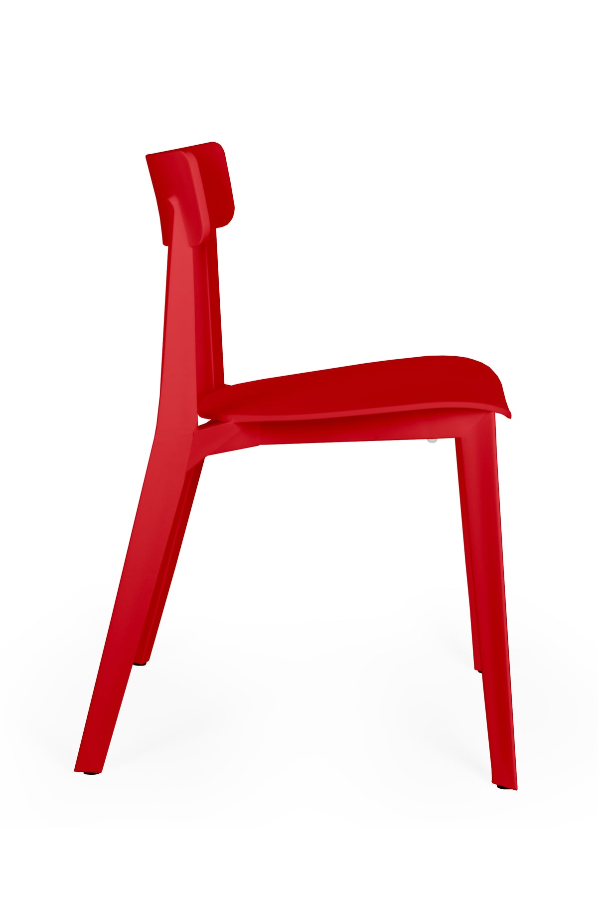Silla Kipali OHV-18 vista lateral rojo