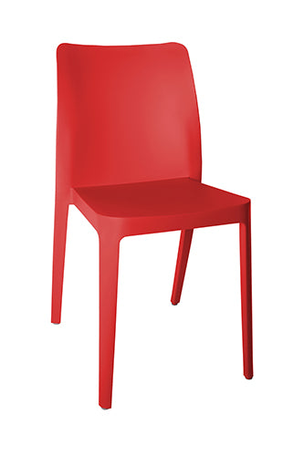 Silla Visitante SOLEI OHV-59 - rojo