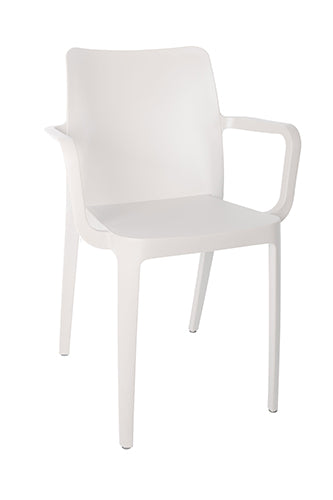 Silla Visitante SOLEI OHV-60 - blanco
