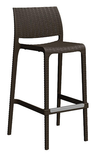 Banco Alto RUE OHV-7036B - chocolate