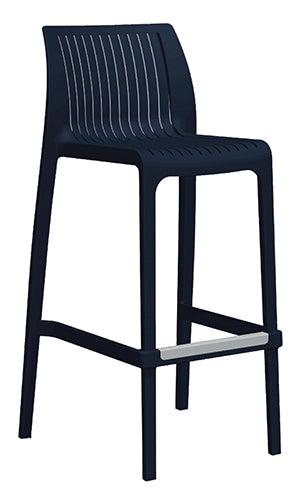 Banco Alto Milos OHV-7203BB Negro