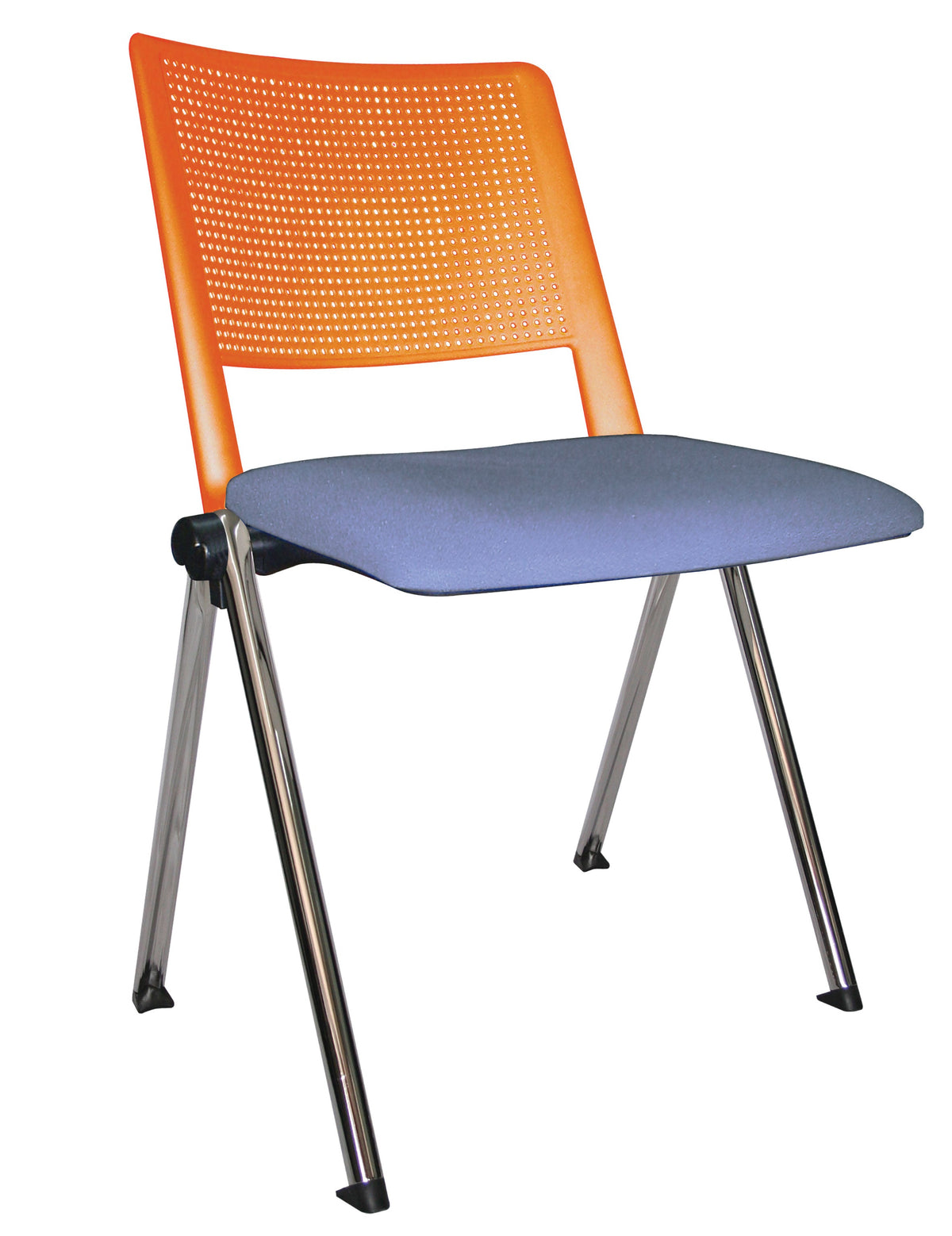 Silla Visitante REVOLUTION OHV-87cr - naranja perla