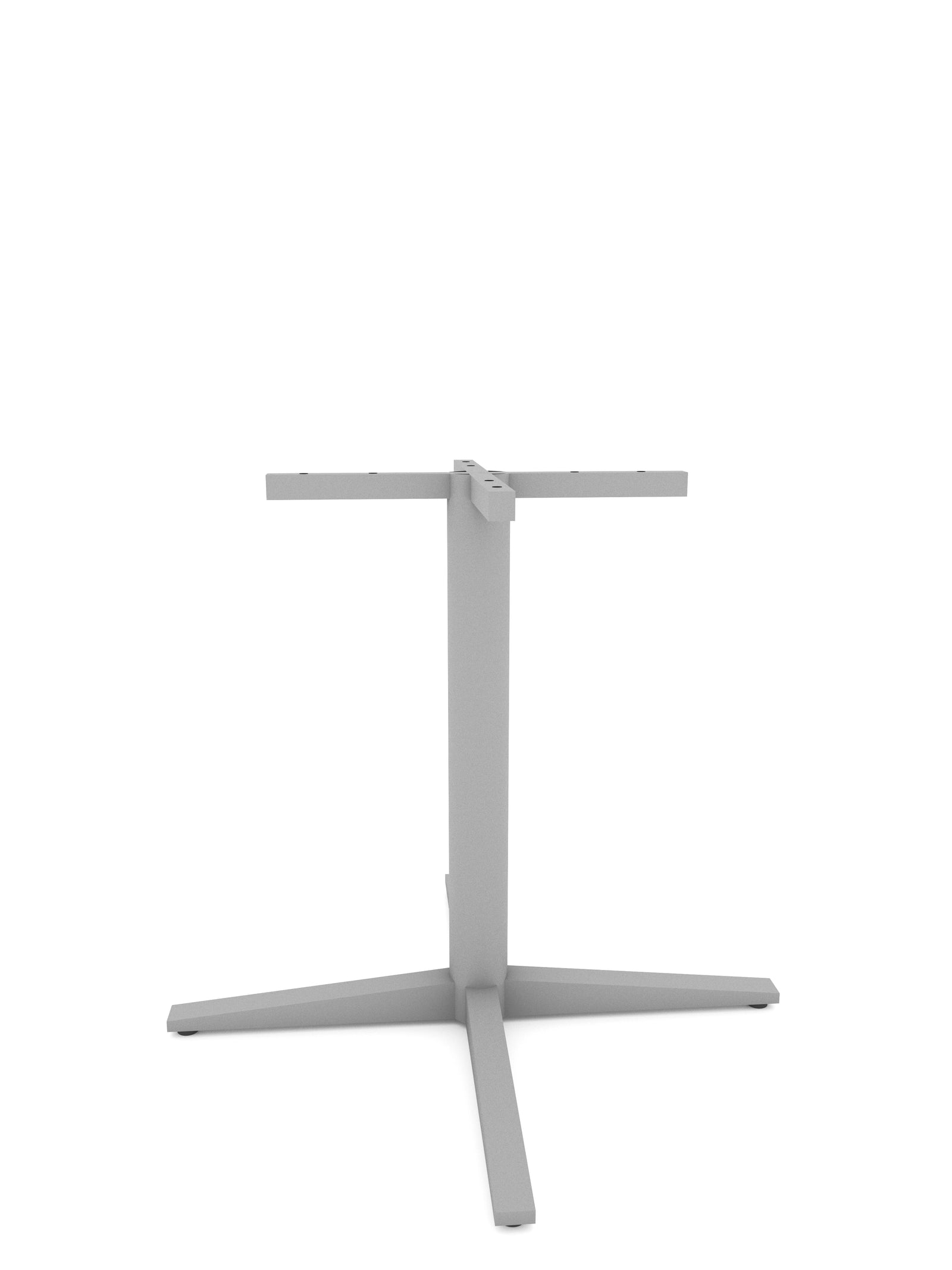 Mesa PEDESTAL 300-BL lateral gris