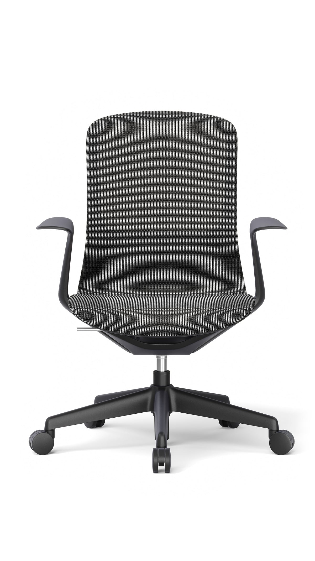 Silla Operativa Rainbow OHE-101n Negro - frente