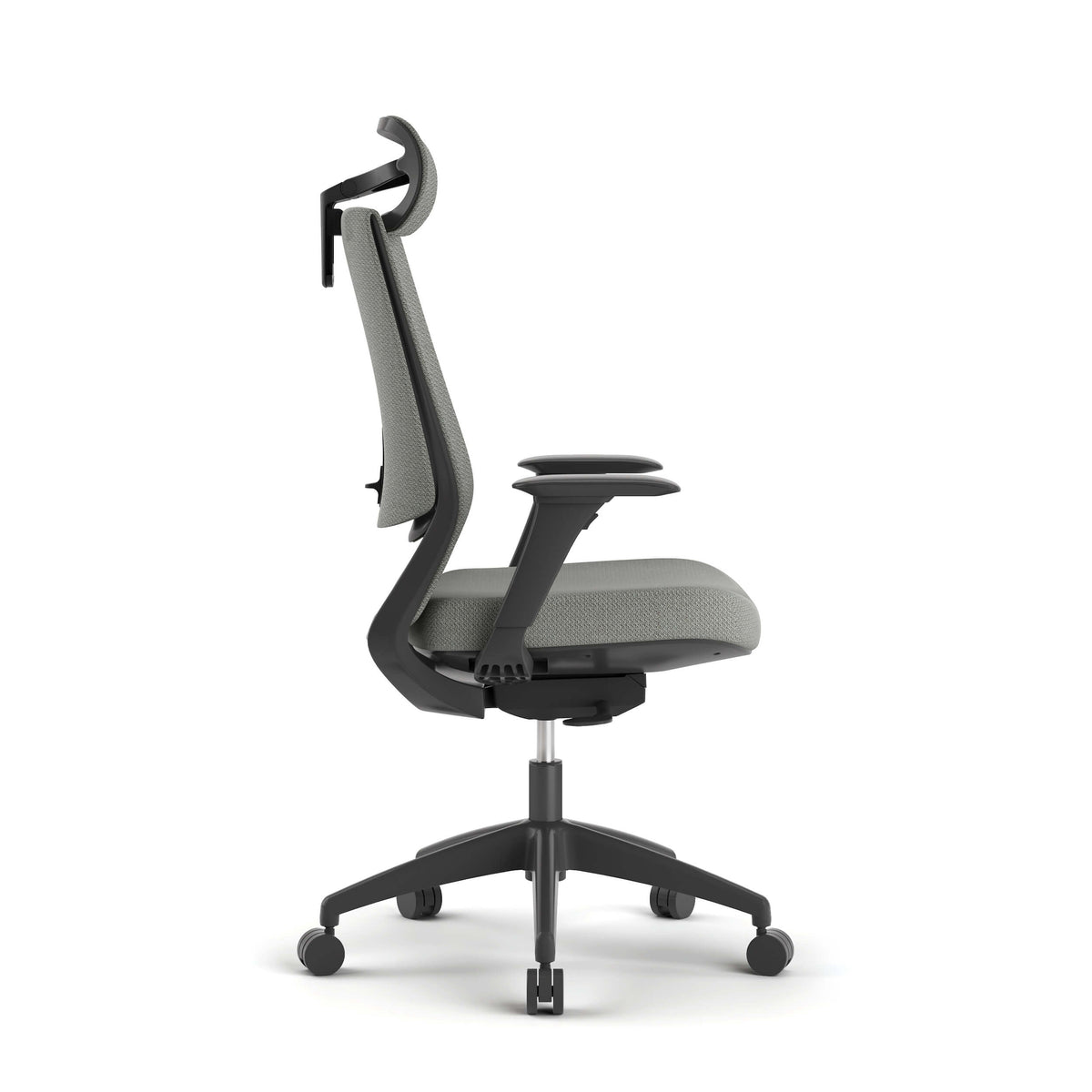silla ejecutiva royal black vista de lado