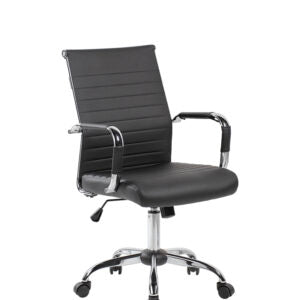 Silla Ejecutiva GA-003 negra - vista 3/4