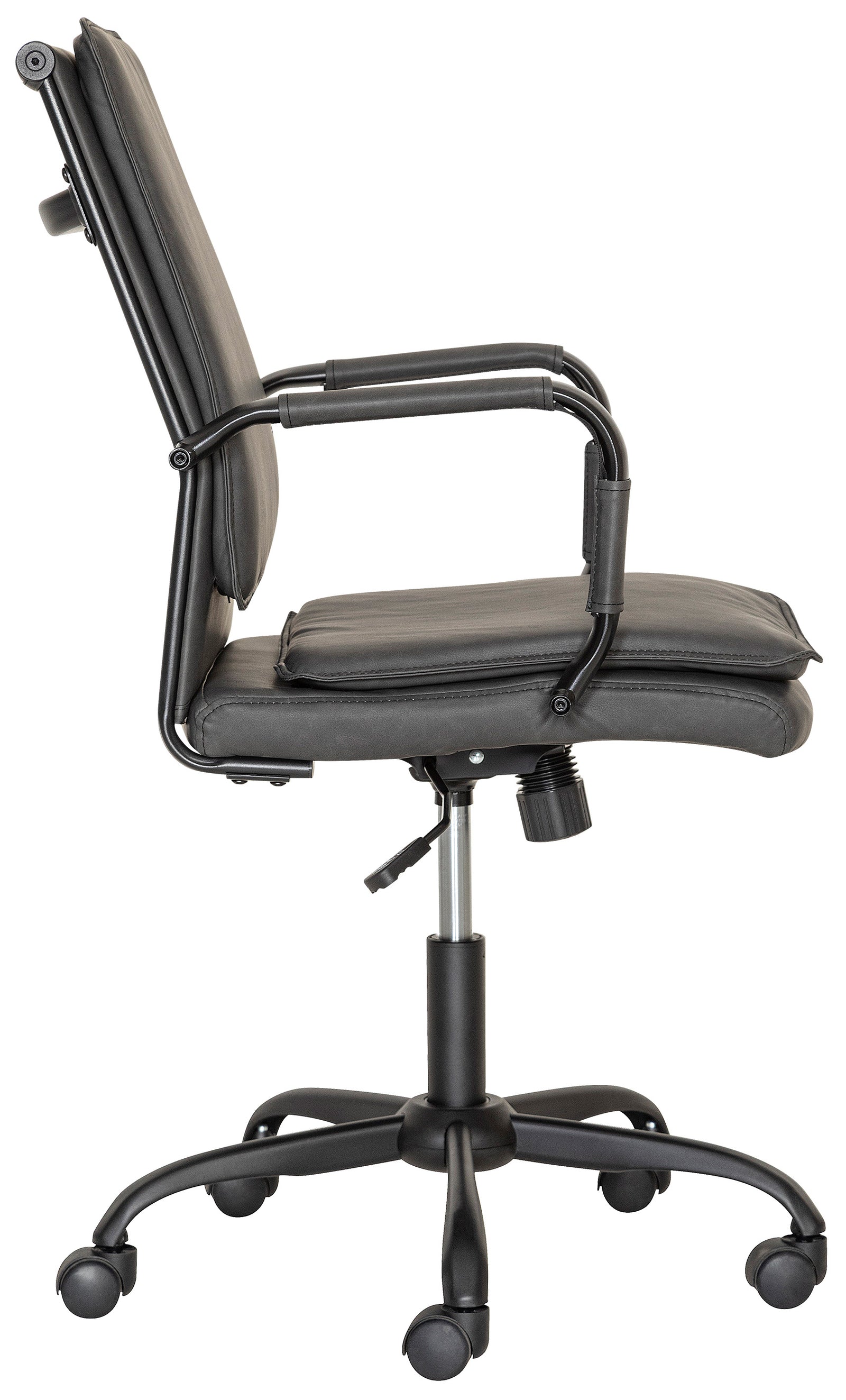 Silla Ejecutiva GA-005 gris - vista lateral