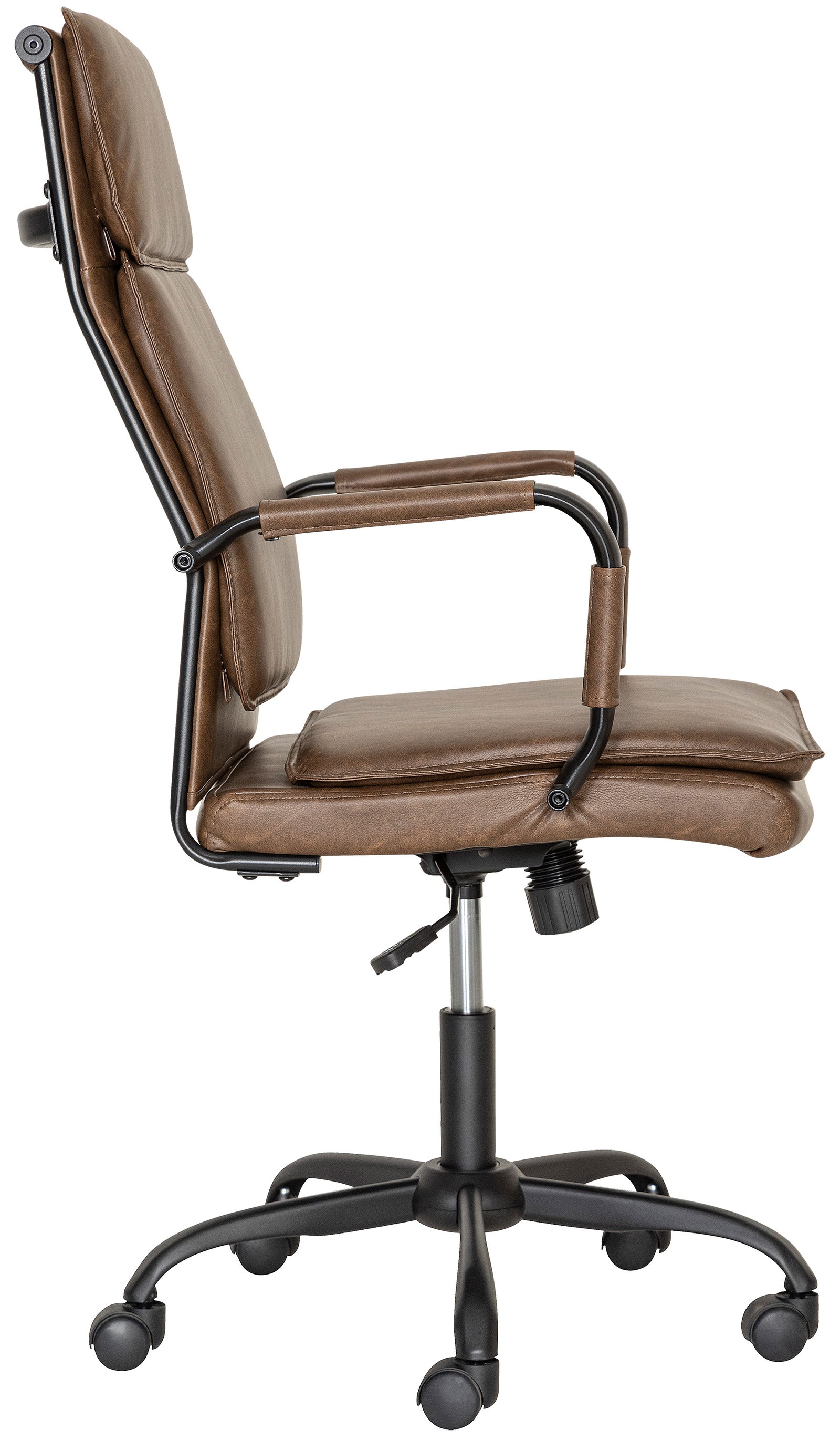 Silla Ejecutiva GA-005A café - vista lateral