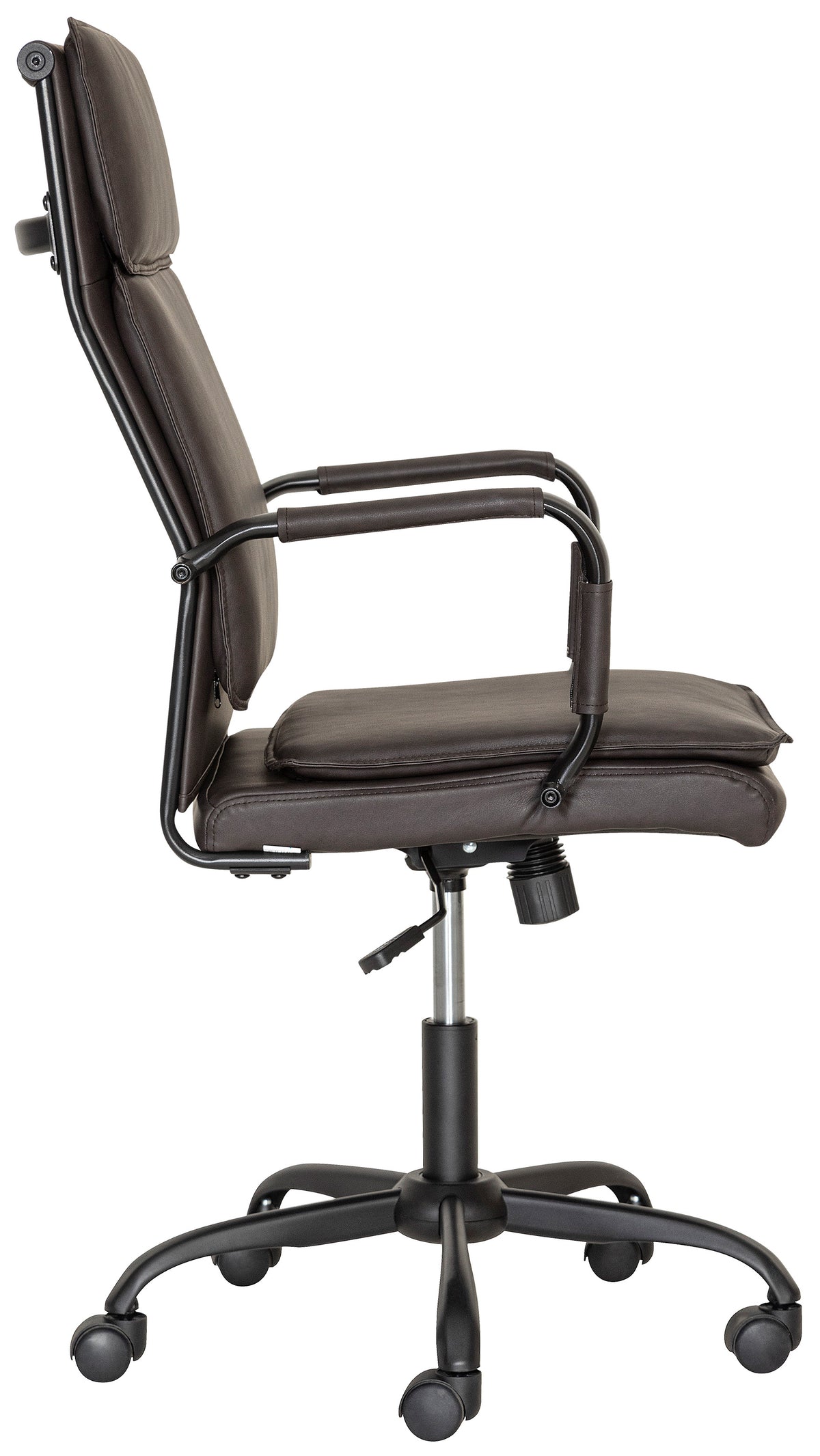 Silla Ejecutiva GA-005A chocolate - vista lateral