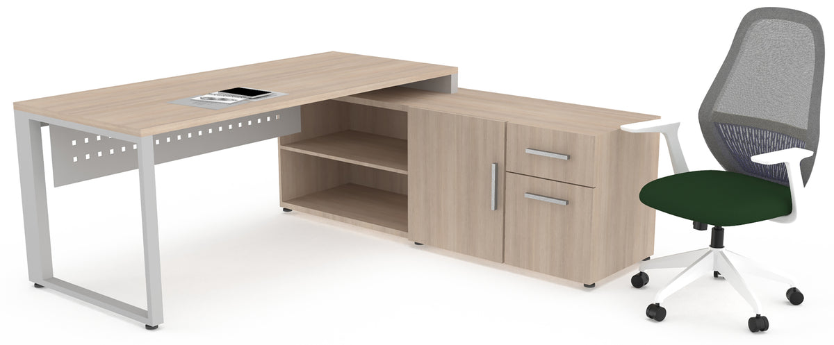 Escritorio con credenza lateral Aris - OffiMobile