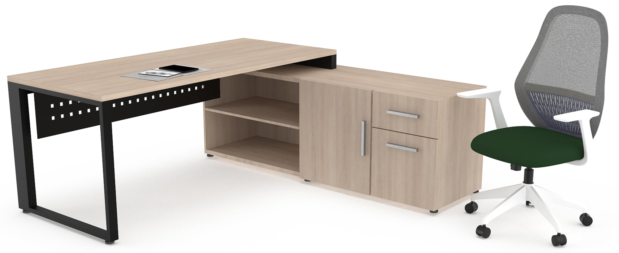 Escritorio con credenza lateral Aris - OffiMobile