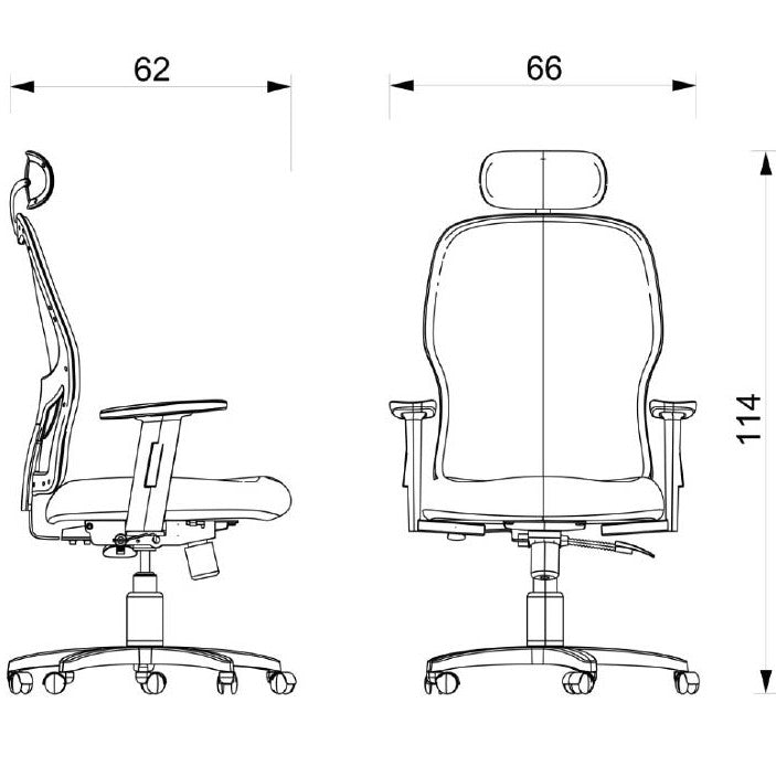 Silla Ejecutiva BM 2900 N - OffiMobile