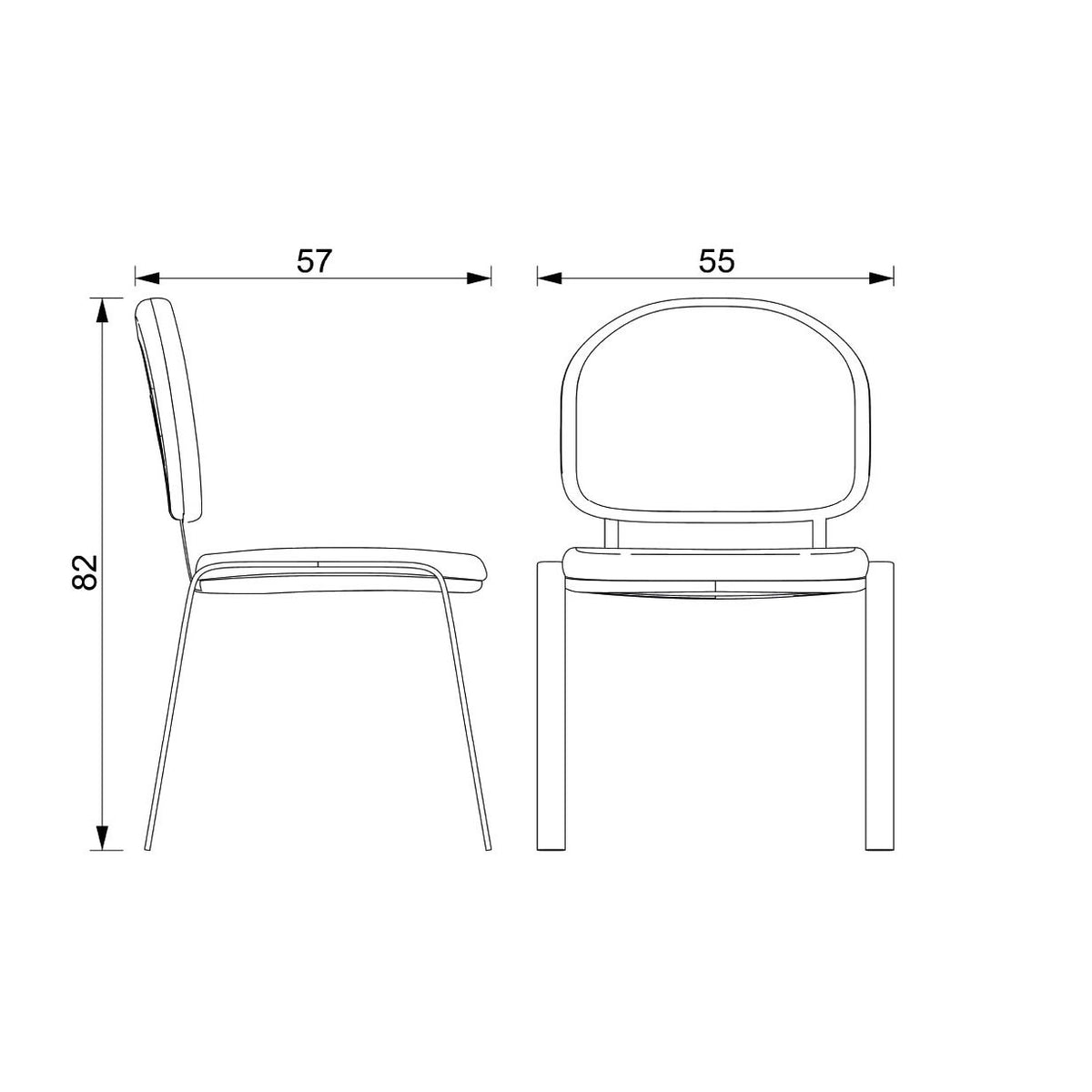 SILLA VISITA BM 650 NET - OffiMobile