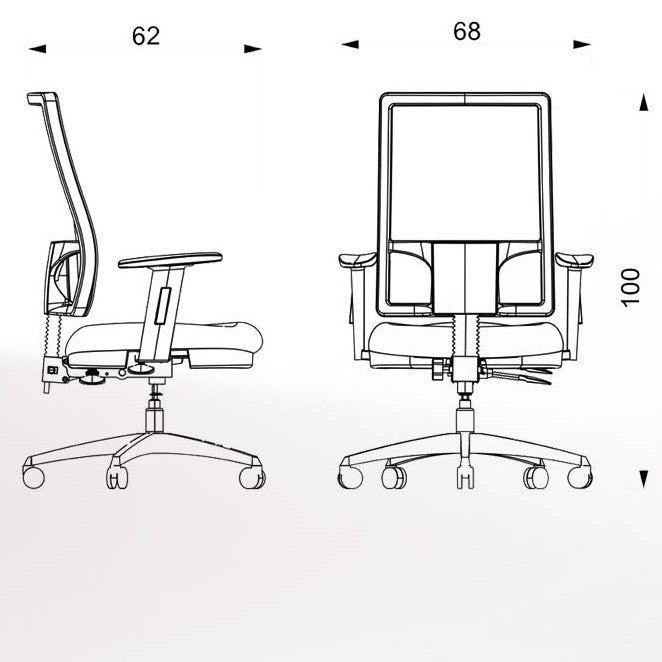 Silla Operativa BM 8160 - OffiMobile