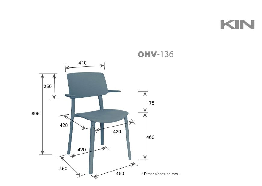 Silla Visitante KIN