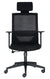 Silla Ejecutiva Vision Black - Offimobile